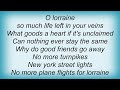 Rosie Thomas - Lorraine Lyrics