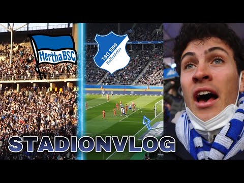 ÜBERRASCHUNGSSIEG BEIM MAGATH-DEBÜT?! ⎮ HERTHA BSC - HOFFENHEIM STADION VLOG