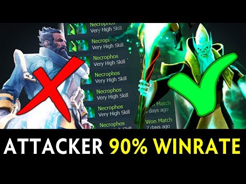 New Kunkka for Attacker — 90% winrate Necrophos in a month