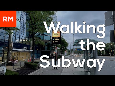 Andando no metrô