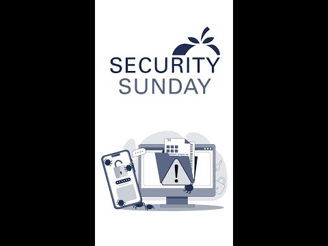 Thumbnail for the link of Security Sunday - Protecting Your Identity video