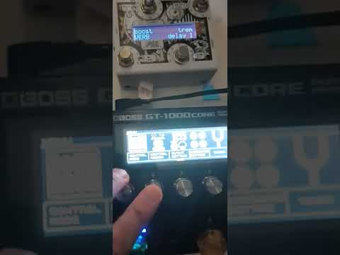 matthews effects the futurist midi pedal & boss gt1000 core