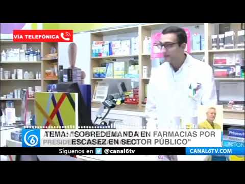 #EnEntrevista | Sobredemanda en farmacias por escasez en sector público