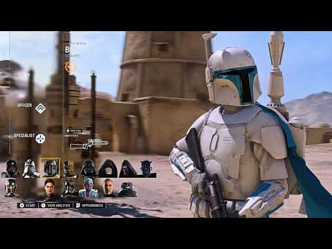 Blue and White Boba Fett Mod By Rembo | STAR WARS BATTLEFRONT 2