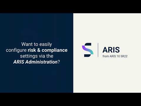 Risk and compliance configuration in ARIS Administration
