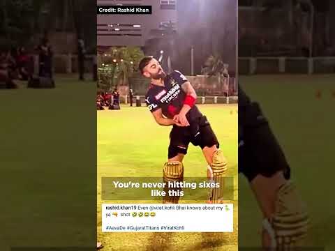 We're loving the Virat-Rashid bond plus banter 🤗 #IPL2022 #ViratKohli #RashidKhan