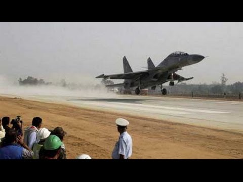 India's first road runway inaugurated