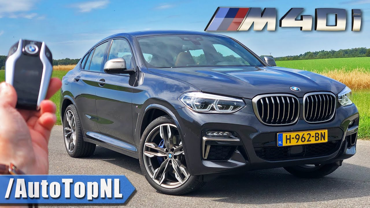 BMW X4 M40i REVIEW on AUTOBAHN [NO SPEED LIMIT] by AutoTopNL