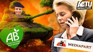 Le NOUVEAU SCANDALE de MÉDIAPART sur L'EUROPE !