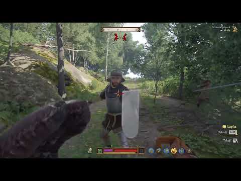 Kingdom Come Deliverance II Meeting with two bandits and one villager