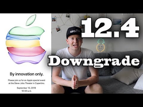 iOS 12.4.1 Downgrade | iOS 13.1 Beta | iPhone 11 Präsentation | German/Deutsch