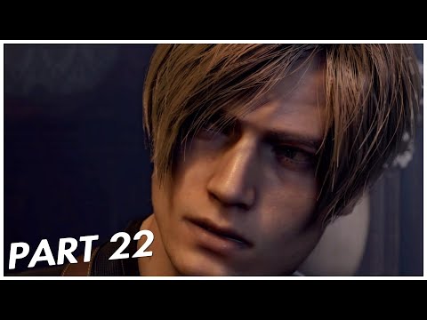 RESIDENT EVIL 4 REMAKE Walkthrough Gameplay Part 22 - GOAT & LION HEADS (PS4)
