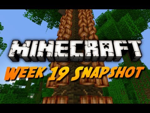 AntVenom - Minecraft Snapshots - 12w19a - Plantable Cocoa Beans, Large Biomes, & More!