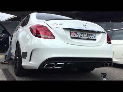 First c63s amg edition1 in Switzerland, sound, exhaust, amg performance, edition one