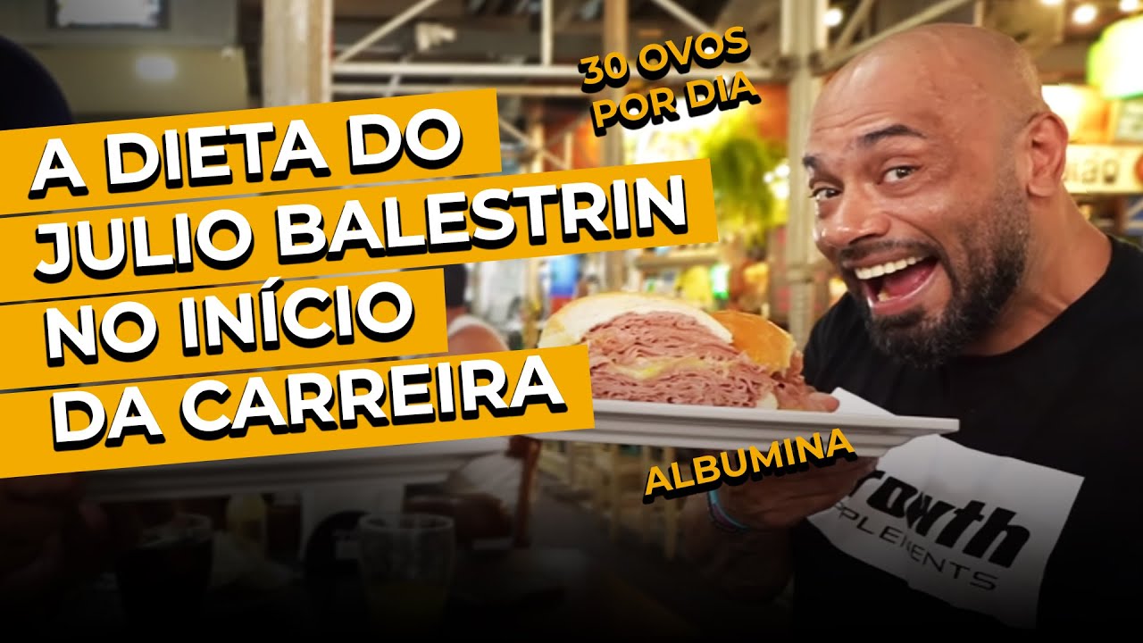 A DIETA DO JULIO BALESTRIN NO COMEÇO DA CARREIRA #cariani  #balestrin  #dieta  #treino  #musculacao