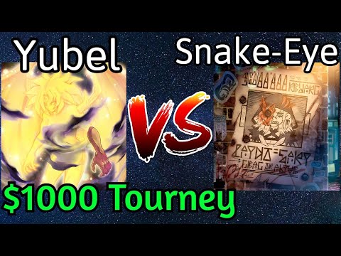 Yubel Fiendsmith Vs Snake-Eye Fiendsmith Loser's Bracket Top 8 $1,000 IronMan Tourney Yu-Gi-Oh!