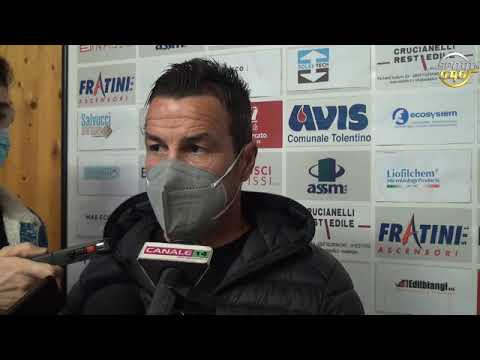 Serie D Girone F,  Tolentino - Cynthialbalonga 0 - 1: Gol e intervista a mister Chiappara