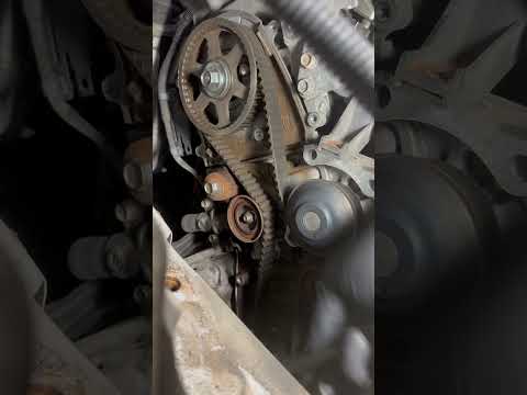Quickest way to replace a timing belt on a Honda pilot 3.5L Part 1 #timingbelt #hondapilot