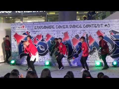 [FANCAM KIM] 170716 THE AVERAGE COVER SEVENTEEN - ADORE U + MANSAE @ESPLANADE COVER DANCE 2016