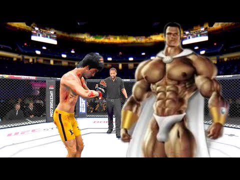 UFC4 Bruce Lee vs. Big Boss EA Sports UFC 4