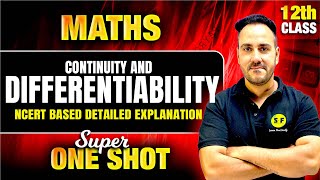Continuity and Differentiability One Shot Maths 2024-25 | Class 12th Maths NCERT with Ushank sir
