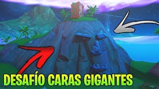 Visita Una Cara Gigante En El Desierto La Jungla Y La Nieve Fortnite - visita una cara gigante en el desierto la jungla y la nieve