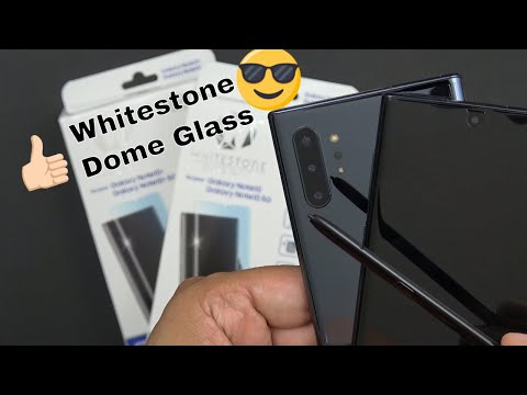 Samsung Galaxy Note 10  & Note 10 Plus Whitestone Dome Full 3D Curved Edge Tempered Glass Review