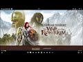 El Señor De Los Anillos La Guerra De Los Rohirrim DVD Menu 2025 En Inglés