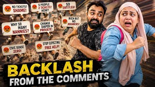 Massive Backlash From the comments || Saba ka jahan recent vlog 