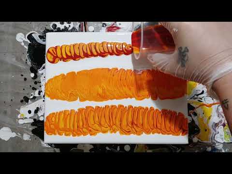 Fall Colors | Fluid Art Paint Pour