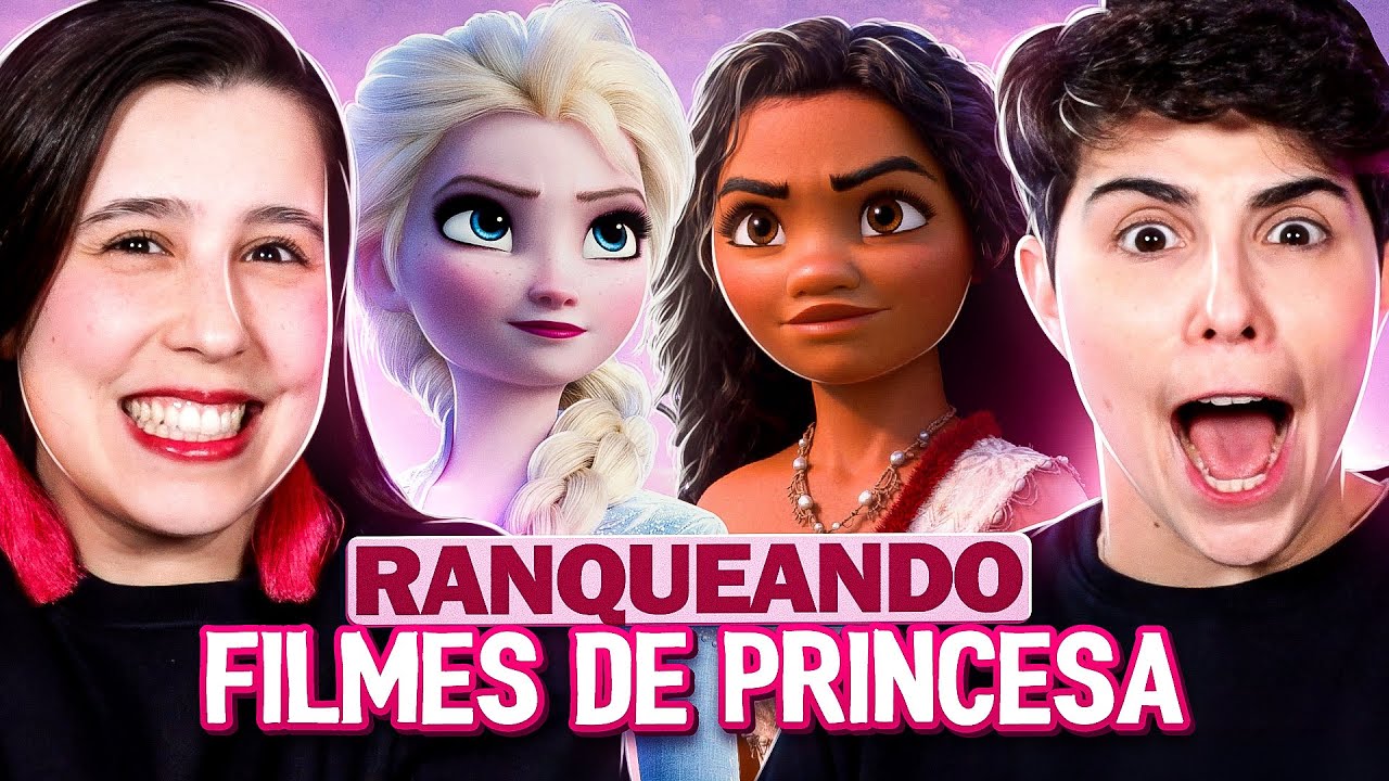 TOP 10 FILMES DE PRINCESA DA DISNEY! Ft @itsjazzb