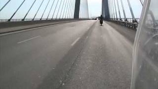 preview picture of video 'Vasco da Gama Bridge, Lisbon'