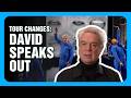 DAVID BYRNE changes tour and speaks out about US conflict