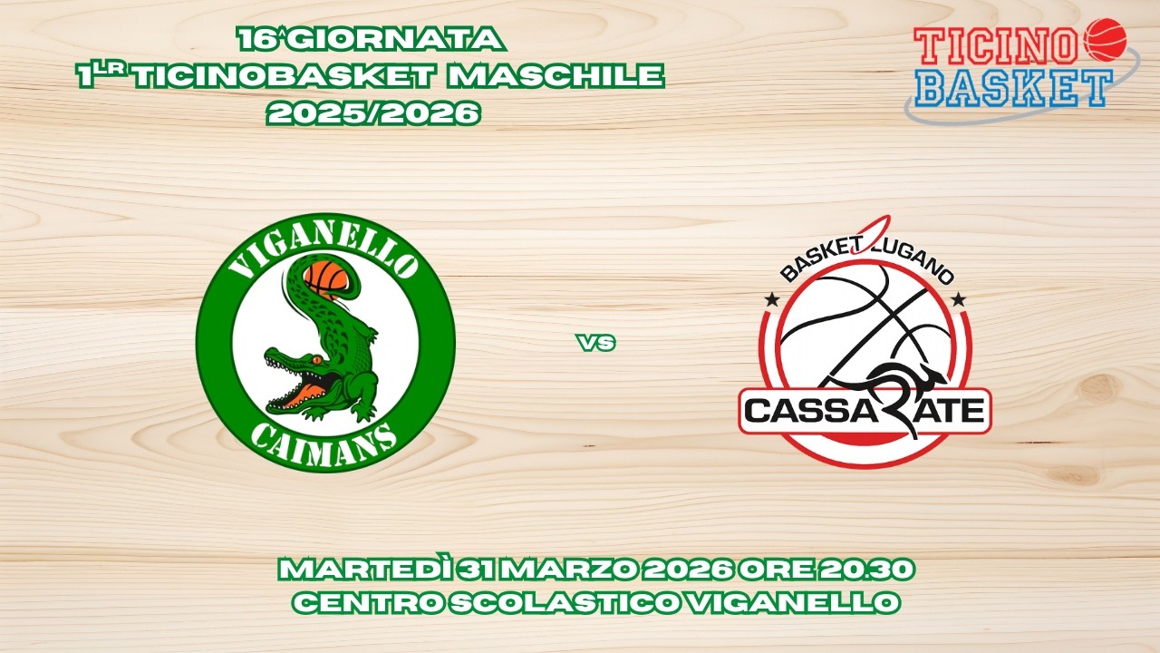 Viganello Caimans vs Cassarate Basket