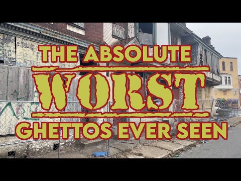 The 10 WORST GHETTOS I've Ever Driven Through in the United States