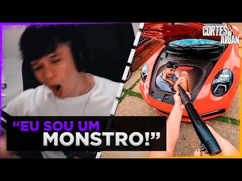 ARUAN REACTS TO HIDE AND SEEK WITH 12-GAUGE AIRSOFT AT CASA DO LAGO (RENATO GARCIA) - Cortes do A...