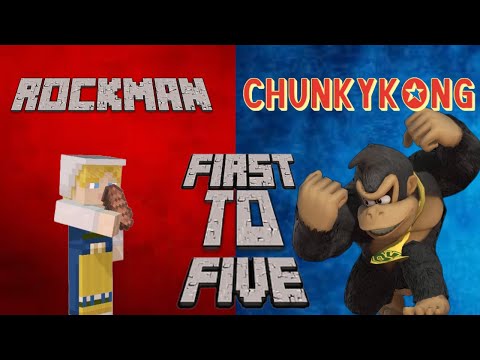 FACING THE BEST DK IN THE WORLD - RockMan vs ChunkyKong First To 5