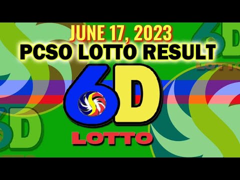 6D LOTTO 9PM RESULT TODAY JUNE 17, 2023 #6dlotto #lottoresult #lottoresulttoday