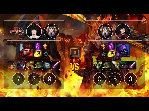 KT SoHwan Wukong vs Progamer Lindarang Jax Top - KR Patch 10.12