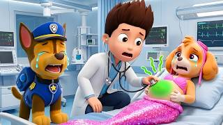Download lagu Is Skye a Mermaid? Oh No! Doctor Ryder, Save Her! | Paw Patrol Ultimate Rescue | Rainbow 3 mp3