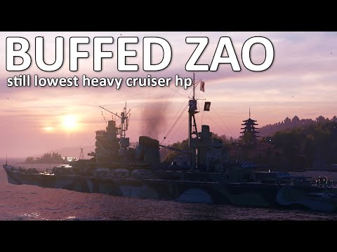 Are The Zao Buffs Enough? - World of Warships