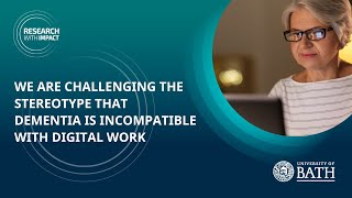 Digital technology and AI can support workers with dementia