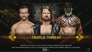 Download lagu [WWE 2K19] Adam Cole vs. AJ Styles vs. 'Demon King' Finn Balor (PC 4K 60 FPS) mp3