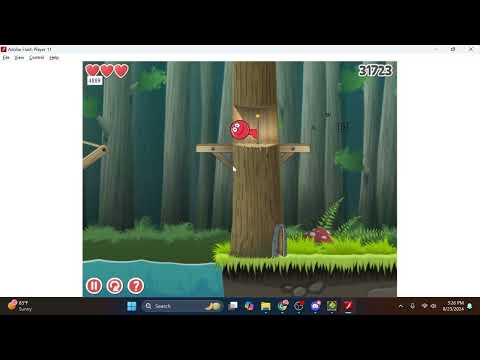 Red Ball 4 volume 2 Glitchless tas in 4:52.900