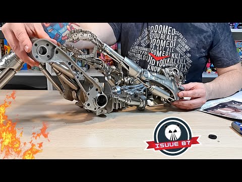 Build The Terminator T-800 Issue 87 - Attach Joint To Left Thigh (Speed Build)