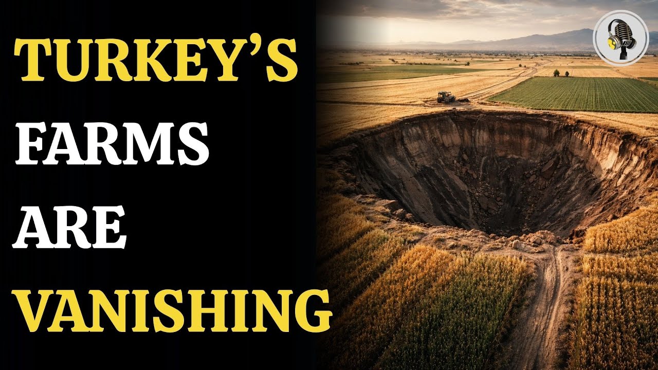 Turkey’s Giant Sinkholes Are Swallowing Crops And Farmland | WION Podcast