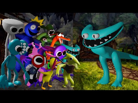 [Chapter 2] New Rainbow Friends Sings Friends To Your End (CYAN x Yellow Join) Friday Night Funkin'