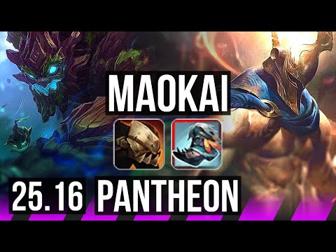 MAOKAI & Ashe vs PANTHEON & Miss Fortune (SUP) | 2/2/20 | EUW Master | 25.16