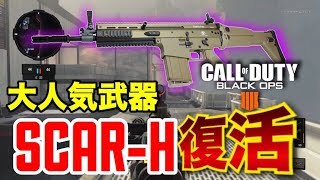 【BO4β実況】あの大人気武器SCAR-Hが復活か！？お馴染みのサイトに性能健在！