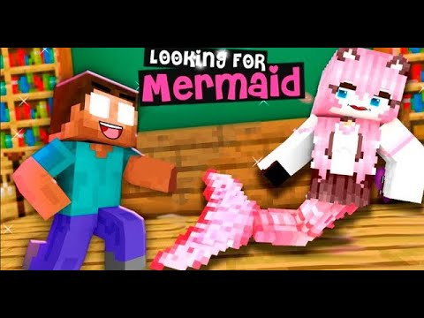 MineXD - Herobrine the MERMAID | Monster School all series Minecraft animation
